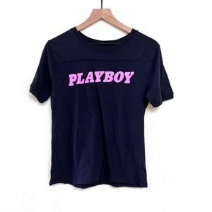 Playboy Black & Purple Bunny T-Shirt